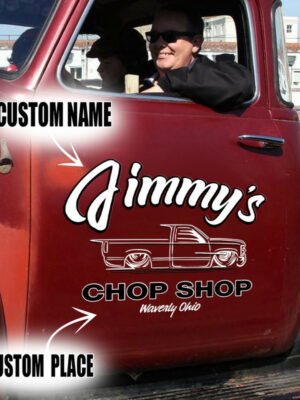 Chop Shop Cool Car Decoration Stickers