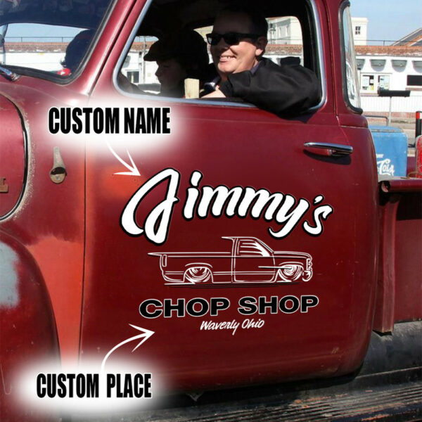 Chop Shop Cool Car Decoration Stickers
