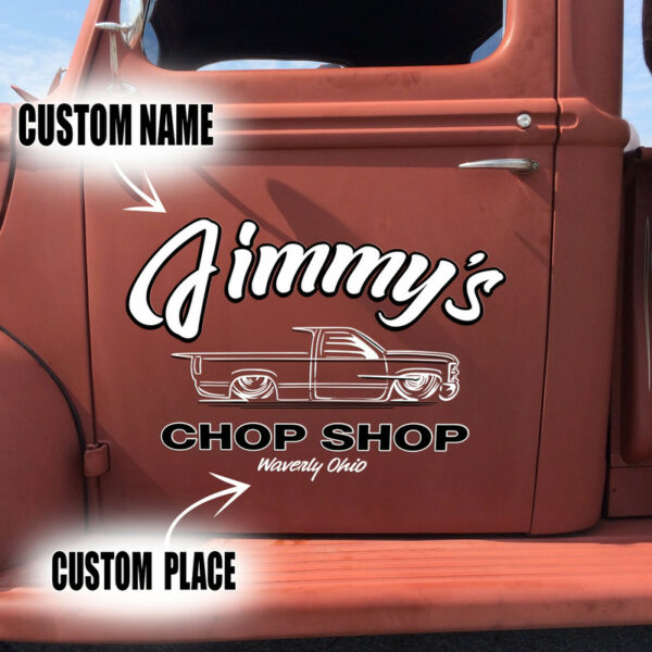 Chop Shop Cool Car Decoration Stickers - Image 2