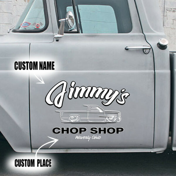 Chop Shop Cool Car Decoration Stickers - Image 3
