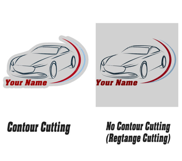 2 PCS Personalized Speed Shop Cool Mr. Horsepower Vinyl Wrapped Decal - Image 5