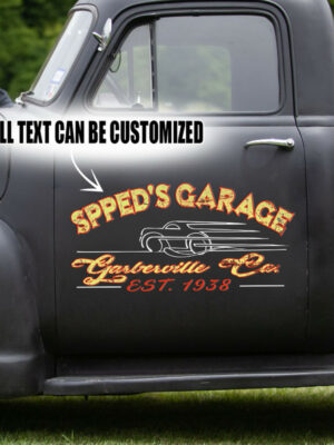 Cool Pinstripe Vinyl Stickers For Car Door - Large Door Stickers