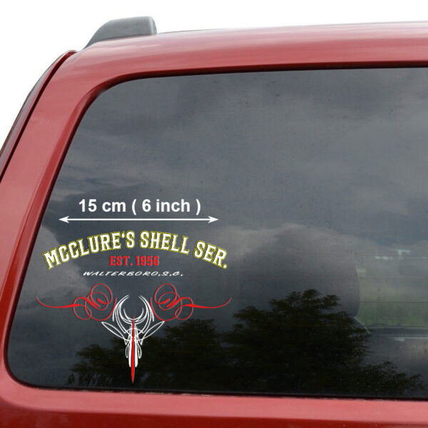 Custom Door Art Lowbrow Lettering Pinstripe Vinyl Wrap Decal For Car - Image 2