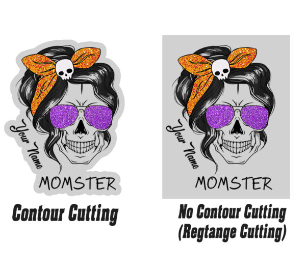 Custom Momster Car Decals Set 2 Pcs - Image 4