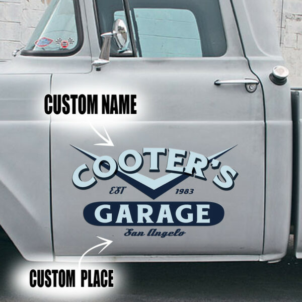 Custom V8 Vinyl Pinstriping Decal For Car's Door And Windows - Best Car Decals