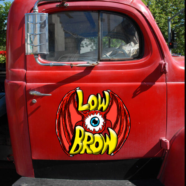 Flying Eyeball Low Brow Custom Decal For Hot Rod Classic Car