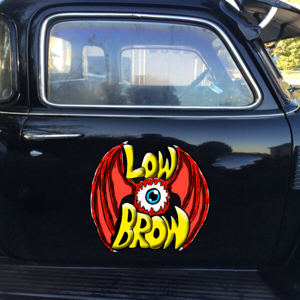 Flying Eyeball Low Brow Custom Decal For Hot Rod Classic Car - Image 2