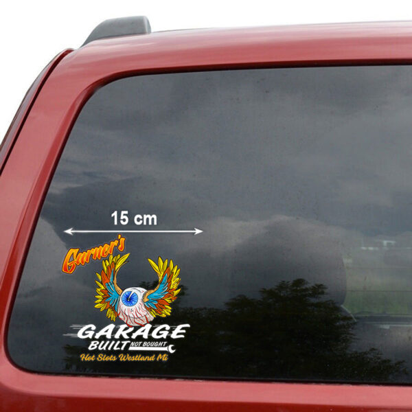 Hot Rod Flying Eyeball Pinstripe Vinyl Decals For Car - Image 3