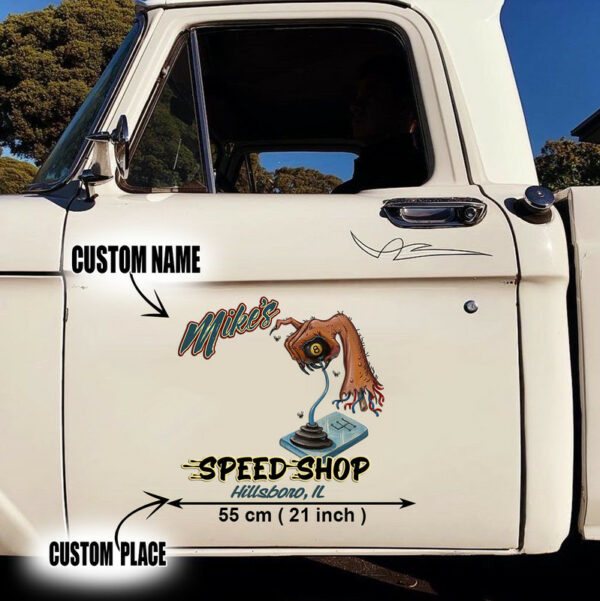 Kustom Kultrure Old School Outdoor Decals For Frucks Set 2 Pcs