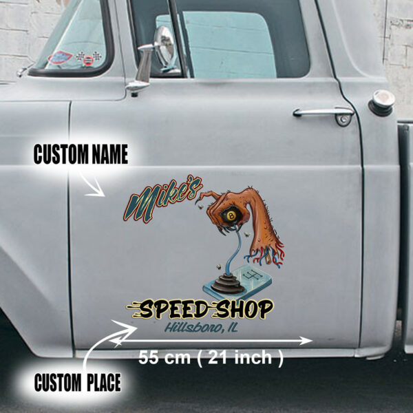 Kustom Kultrure Old School Outdoor Decals For Frucks Set 2 Pcs - Image 2