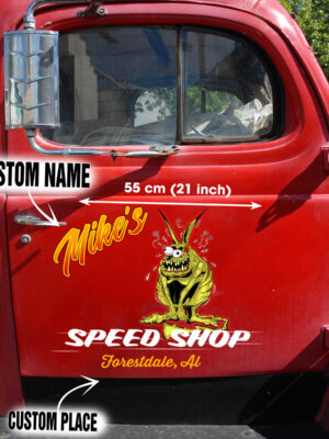 KangaFink Hot Rod Vinyl Lettering For Cars