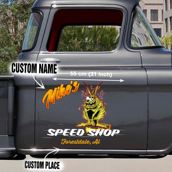 KangaFink Hot Rod Vinyl Lettering For Cars - Image 3