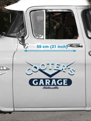 Custom V8 Vinyl Pinstriping Decal